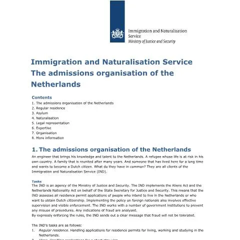 Documentvoorvertoning: De Impact van Formulier 6071 op Immigratie in Nederland — Immigratie & visa (CERFA n°6071)