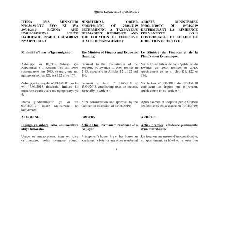 Document preview: Understanding the Aho Umusoreshwa Atuye Form for Taxpayers — Government & admin (CERFA n°aho_umusoreshwa_atuye)