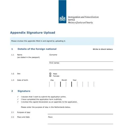 Documentvoorvertoning: Waarom de Appendix Signature Upload essentieel is voor uw aanvraag — Immigratie & visa (CERFA n°7667)