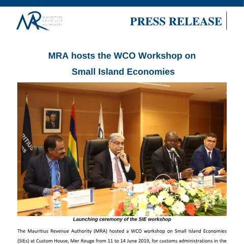 Document preview: Enhancing Customs Strategies for Small Island Economies — Government & admin (SmallIslandEconomies)