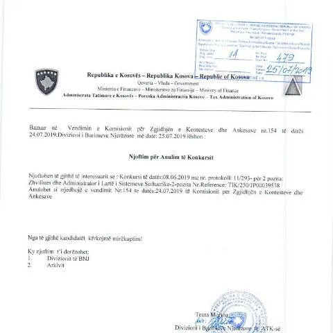 Document preview: Anulimi i Konkursit në Tregun e Punës: Informacion i Rëndësishëm — Punë & punësim