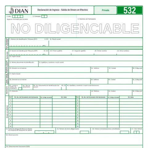 Vista previa del documento Importancia de la Declaración de Ingreso - Salida de Dinero en — Impuestos (CERFA n°F532-2007)