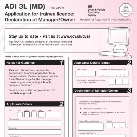 Document preview: Understanding the ADI 3L Training Partnership Declaration Process — Government & admin (ADI 3L (MD))