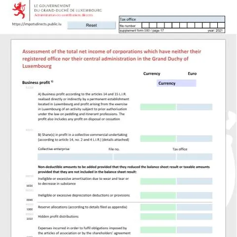 Aperçu du document Comprendre le Formulaire NRR-E pour les Organismes à Caractère — Impôts & fiscalité (CERFA n°NRR-E)