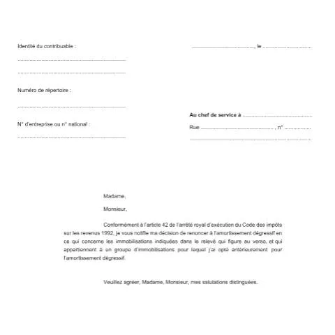 Aperçu du document Pourquoi renoncer à l'amortissement dégressif ? — Impôts & fiscalité (CERFA n°155-328l)
