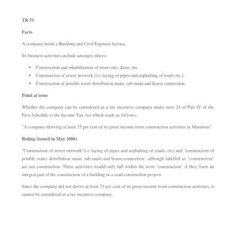 Document preview: Understanding the Importance of TR 51 - 100 for Your Business — Government & admin (TR51-100)