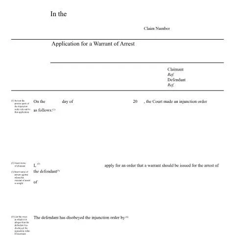 Document preview: Navigating the N139 Warrant of Arrest Application — Legal & justice