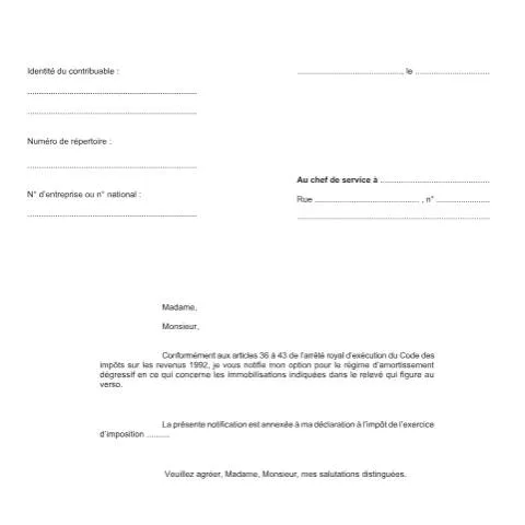 Aperçu du document Comprendre le formulaire 155-328k pour l'amortissement dégressif — Impôts & fiscalité (CERFA n°155-328k)