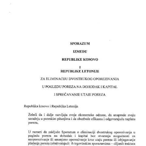 Document preview: Rëndësia e Formularit Preuzimanje Ugovora — Tatime & fiskalitet