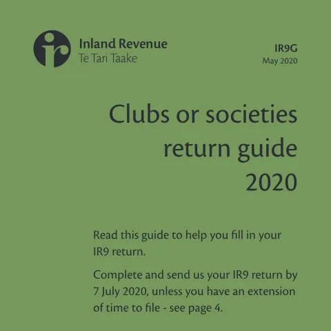 Document preview: Essential Guide to the IR9G Clubs or Societies Tax Return — Taxes (CERFA n°IR9G)