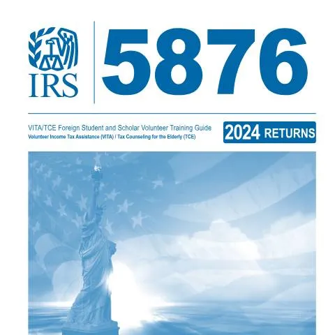 Document preview: Understanding IRS Publication 5876 for Tax Assistance Programs — Taxes (CERFA n°PUB-5876)