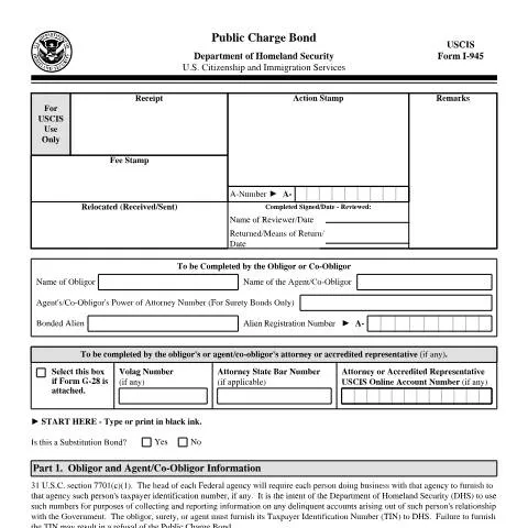 Document preview: Navigating USCIS Form I-945: Key Insights for Immigrants — Immigration & visas (CERFA n°I-945)