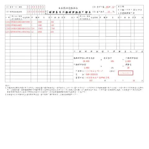 Document preview: 揭開娛樂稅申報的面紗：填寫指南 — Taxes (CERFA n°使用(免用)娛樂票券代徵娛樂稅款申報表-範例)