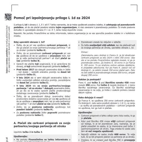 Dokumentvorschau: Leitfaden zum L1d-Erl-SI Formular für 2024 — Steuern (CERFA n°L1d-Erl-SI)