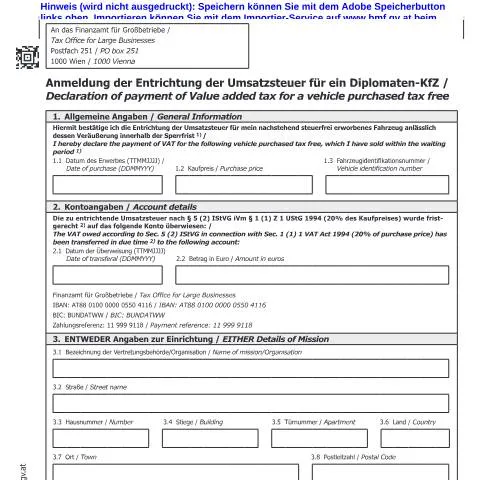 Dokumentvorschau: Wichtige Informationen zum U47 Formular für Diplomatenfahrzeuge — Steuern (CERFA n°U47)