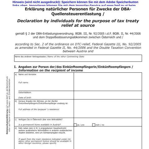 Dokumentvorschau: ZS-QU1 Formular: Ihre Erklärung zur Quellensteuerentlastung — Steuern (CERFA n°ZS-QU1)