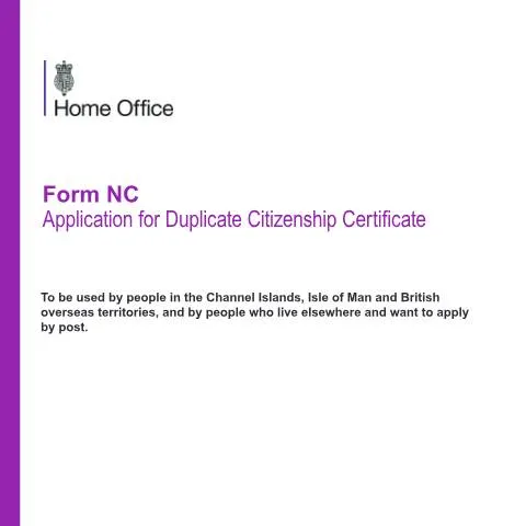 Document preview: How to Replace Your Lost British Citizenship Certificate with Form NC — Immigration & visas