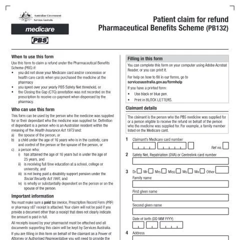 Document preview: Navigate Your PB132 Claim for Medication Refunds — Health (CERFA n°PB132)