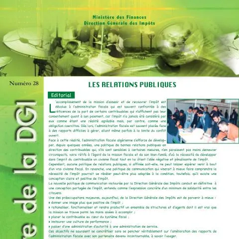 Aperçu du document Formulaire LDGI 28 : Guide pour les contribuables algériens — Démarches administratives (CERFA n°LDGI 28)