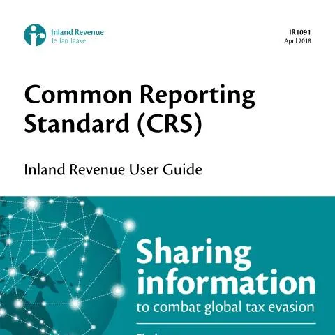 Document preview: Navigate CRS with the IR1091 User Guide — Government & admin (CERFA n°IR1091)