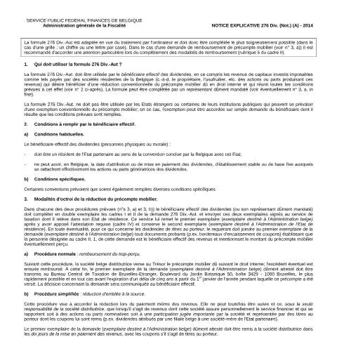 Aperçu du document Comprendre les réductions conventionnelles du précompte mobilier — Démarches administratives (CERFA n°167-276-div-notice)