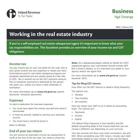 Document preview: Understanding the IR830-2021 Form for Real Estate Professionals — Property & real estate (CERFA n°IR830)