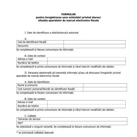 Document preview: Importanța Formularului F4103 în Activitatea Economică — Formalități administrative (CERFA n°A2D_OPANAF_4156_2017)