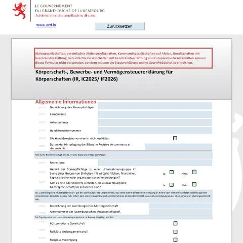 Aperçu du document Comprendre le formulaire 500 D pour les sociétés au Luxembourg — Impôts & fiscalité (CERFA n°500 D)