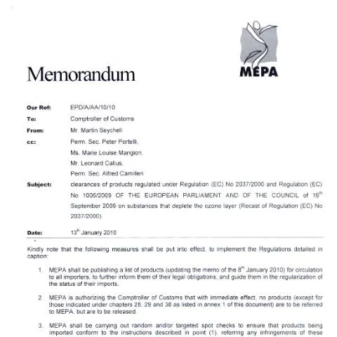 Document preview: Mastering the rc019a Clearance Process for Substances — Government & admin (CERFA n°rc019a---release-of-substances-covered-by-ec-1005_09-(1))