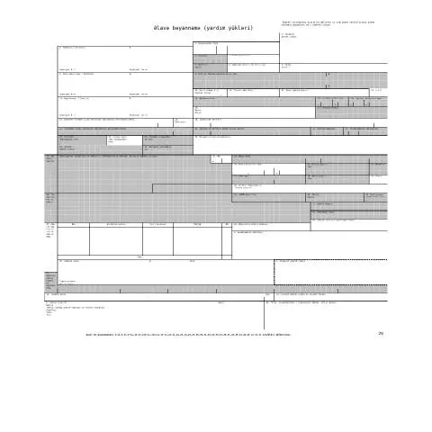 Document preview: Yardım Yükləri Üçün Əlavə Bəyannamənin İxracatçılara Təsiri — Vergilər & maliyyə