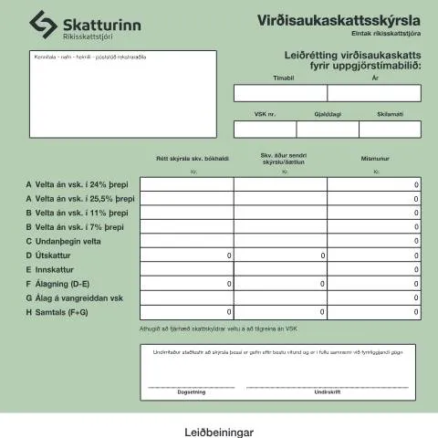 Document preview: Leiðrétting tímabila með RSK 10.03 — Skattar & fjármál (CERFA n°RSK 10.03)