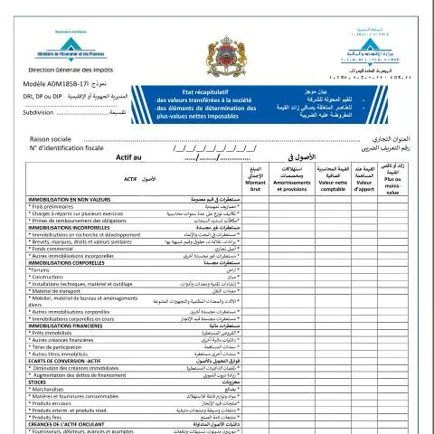 Aperçu du document Guide d'utilisation du formulaire ADM185B-17I pour l'impôt — Impôts & fiscalité (CERFA n°ADM185B-17I)