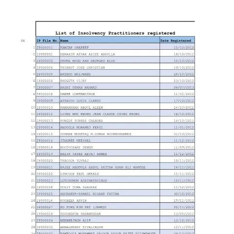 Document preview: Understanding the IP_Register 25_10_2024 Document — Government & admin (IP_Register-25_10_2024)