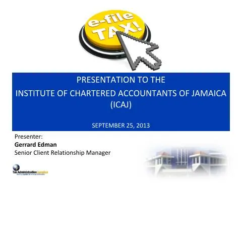 Document preview: Introduction to the ICAJ eFiling Presentation — Business (CERFA n°efiling)
