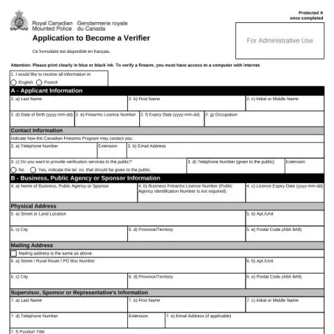 Document preview: Guide to Applying as a Firearms Verifier for the RCMP — Legal & justice (5654e)