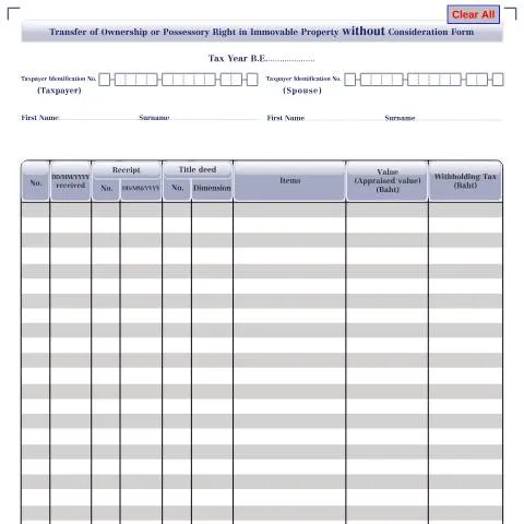 Document preview: ความสำคัญของการโอนกรรมสิทธิ์ในอสังหาริมทรัพย์ที่ไม่มีค่าตอบแทน — อสังหาริมทรัพย์ & ที่ดิน