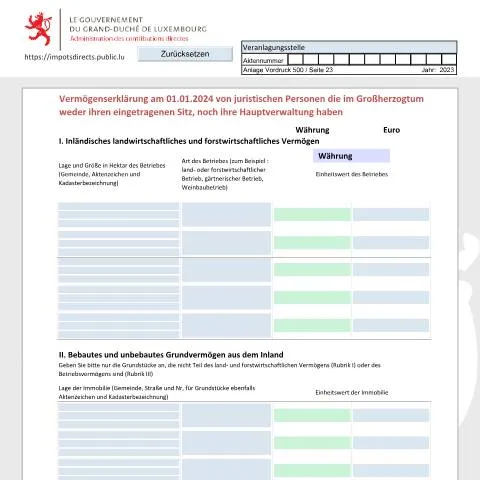 Aperçu du document Comprendre la déclaration de fortune des personnes morales au — Démarches administratives (CERFA n°nrf-d)