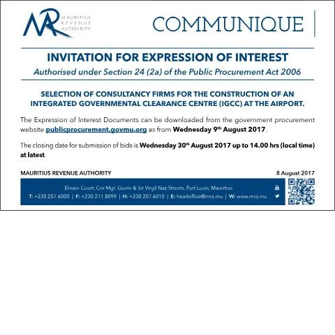 Document preview: Critical Overview of the Invitation for Expression of Interest — Government & admin (Invitation080817)