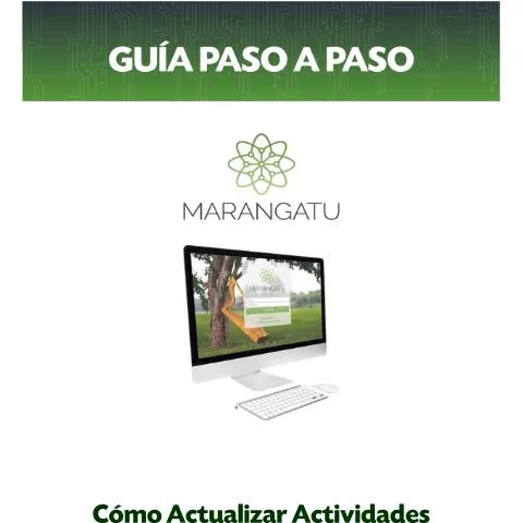 Vista previa del documento Guía para actualizar actividades y obligaciones en Marangatu — Trámites administrativos