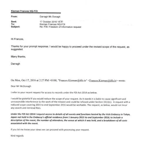 Document preview: A Guide to FOI Request 16/163 and Its Importance — Government & admin