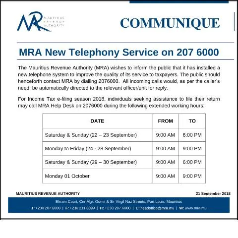 Document preview: Understanding the MRA's Enhanced Telephony Service — Government & admin (TelephonyService)