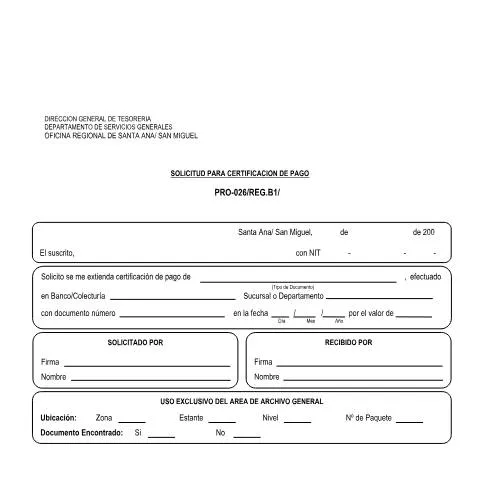 Vista previa del documento Importancia del PRO-026 / REG.B1 en la Gestión Administrativa — Trámites administrativos (CERFA n°PRO-026)