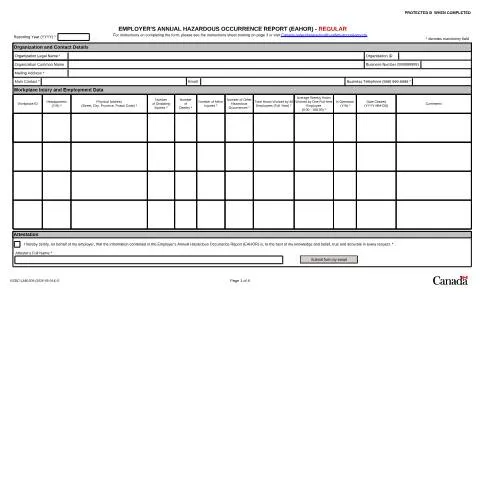 Document preview: Understanding the Importance of the Employer's Annual Hazardous — Work & employment (CERFA n°LAB1009)