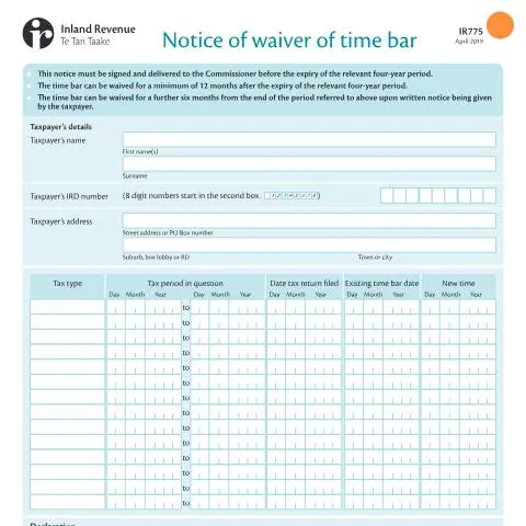 Document preview: Exploring the Importance of the IR775 Notice in Taxation — Taxes (CERFA n°IR775)