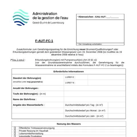 Aperçu du document Guide sur la demande de permis de forage d'exploration au Luxembourg — Démarches administratives (CERFA n°18-F-AUT-FC-1)