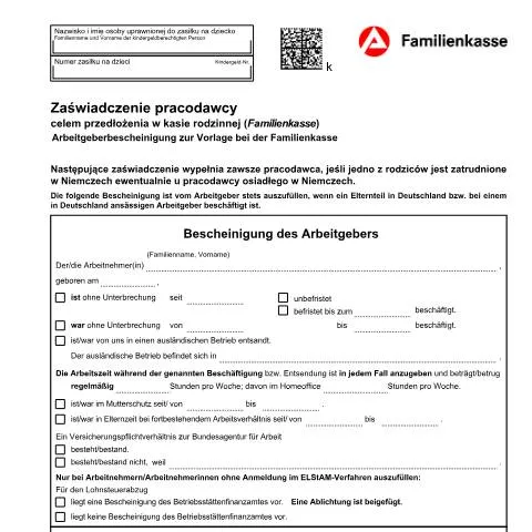 Dokumentvorschau: Die Bedeutung der Arbeitgeberbescheinigung KG 54 für Eltern — Arbeit & Beschäftigung (CERFA n°arbeitgeberbescheinigung-kg-54-pl_ba052586)