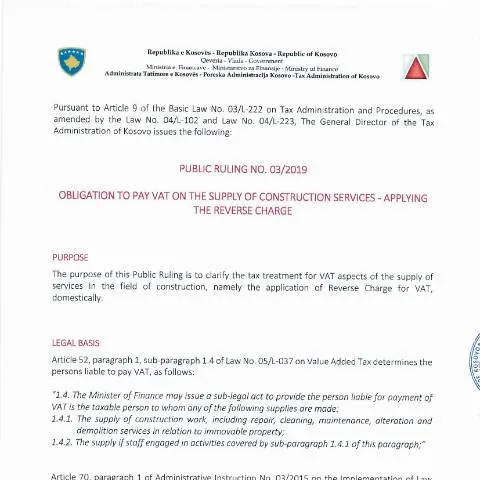 Document preview: Roli dhe Rëndësia e Rregullit Publik Nr. 03_2019 — Procedura administrative