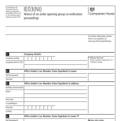Document preview: A Deep Dive into IE03(NI) for Businesses in Insolvency — Business