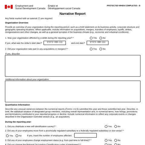 Document preview: A Comprehensive Guide to the LAB1208 Narrative Report — Work & employment (CERFA n°LAB1208)