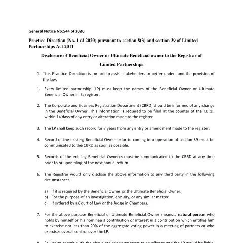 Document preview: Understanding General Notice N2 for Limited Partnerships — Government & admin (GENERAL-NOTICE-N2)